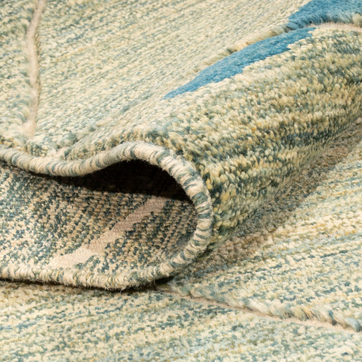 Berber Rug - 199 x 160 cm - light green