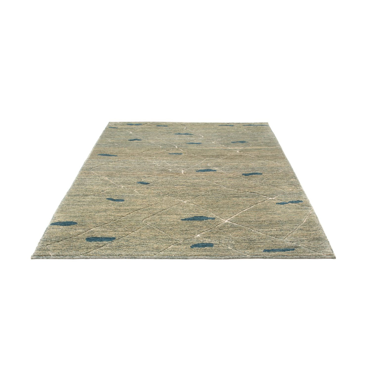 Berber Rug - 199 x 160 cm - light green
