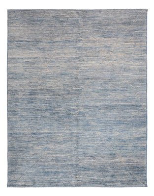 Berber Rug - 196 x 154 cm - sea blue