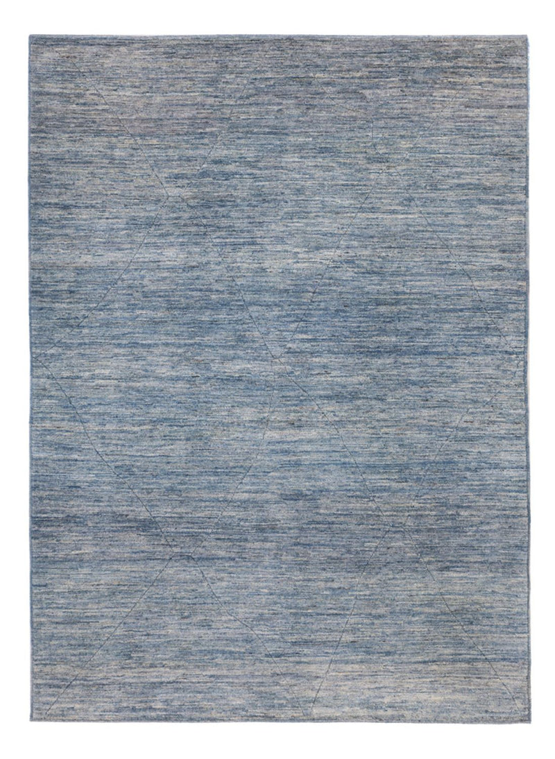 Berber Rug - 242 x 172 cm - sea blue