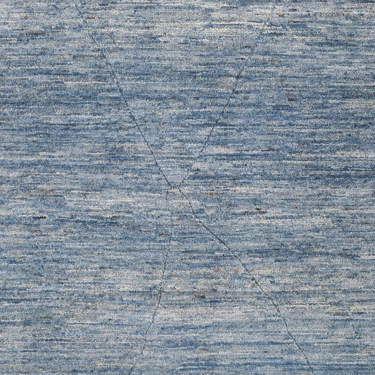Berber Rug - 242 x 172 cm - sea blue