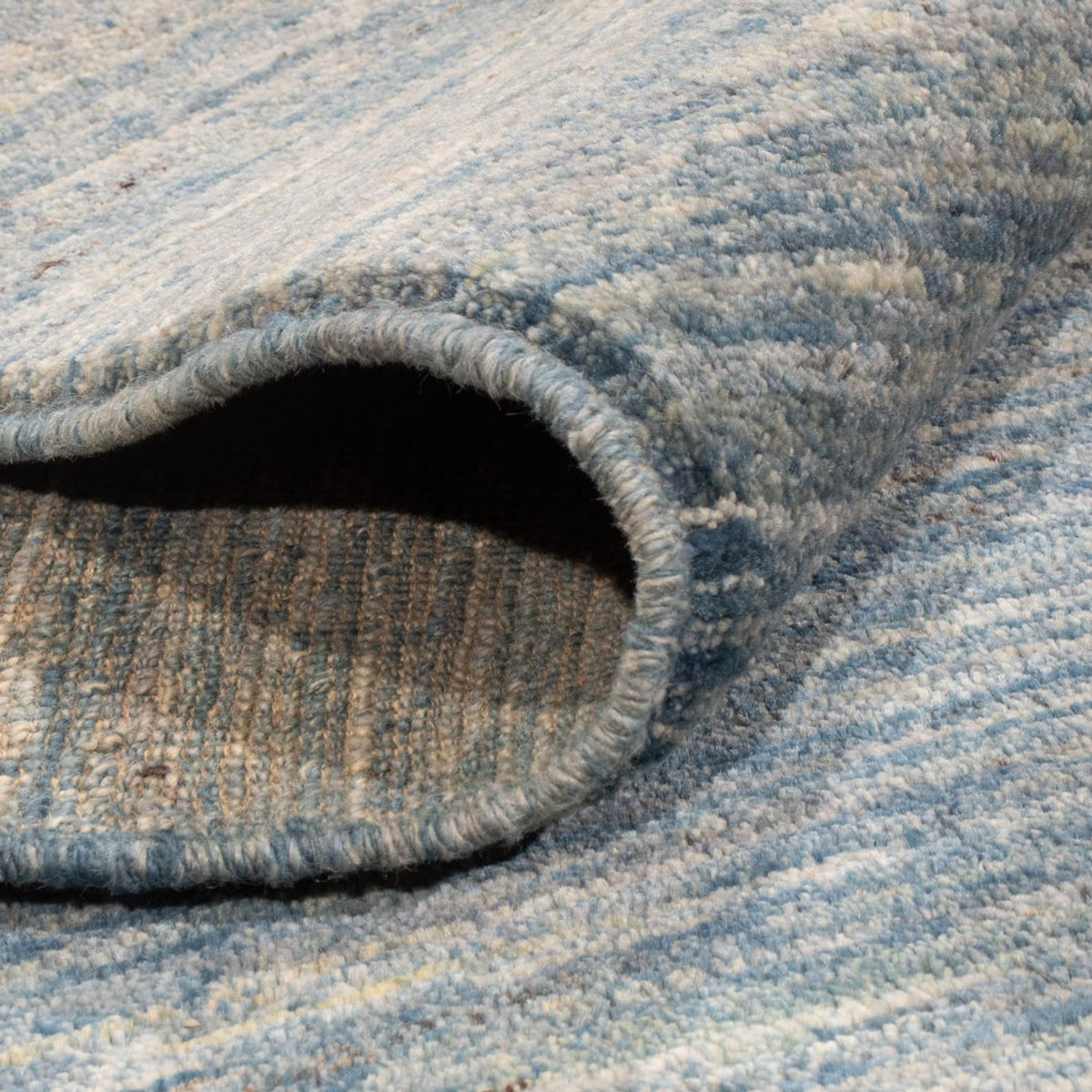 Berber Rug - 242 x 172 cm - sea blue