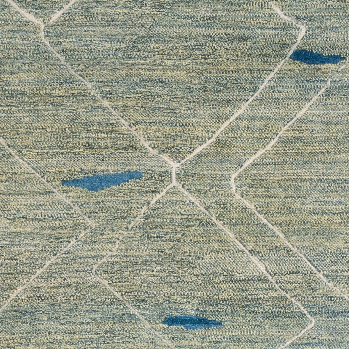 Berber Rug - 236 x 172 cm - light green