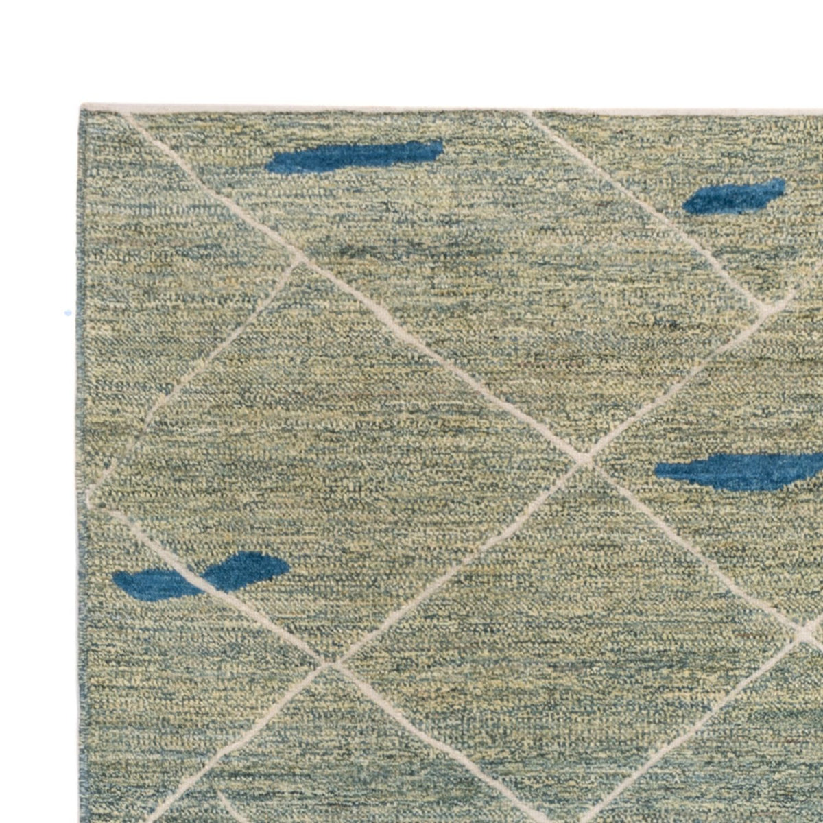 Berber Rug - 236 x 172 cm - light green