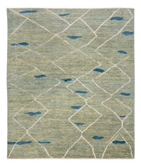 Berber Rug - 300 x 256 cm - light green