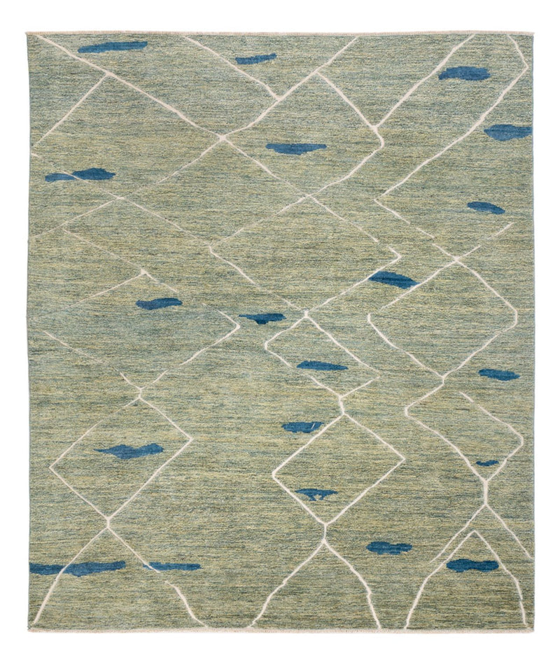 Berber Rug - 300 x 256 cm - light green