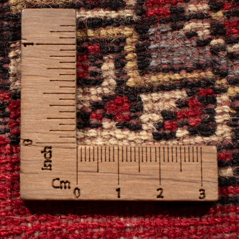 Runner Pakistani Rug - 246 x 77 cm - red