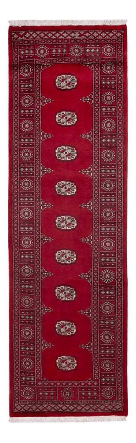 Runner Pakistani Rug - 257 x 75 cm - red