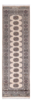 Runner Pakistani Rug - 254 x 77 cm - beige