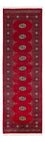 Runner Pakistani Rug - 242 x 76 cm - red