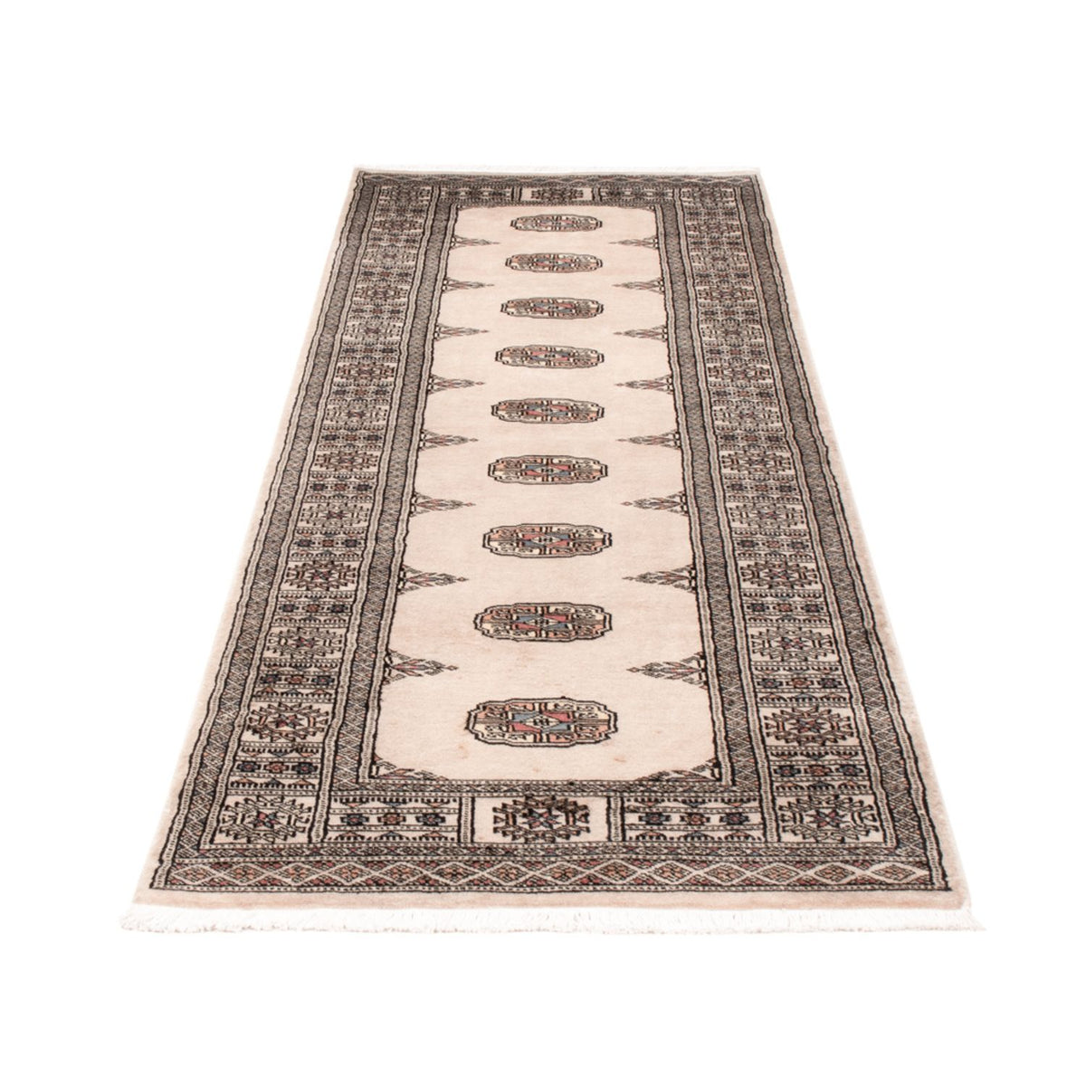 Runner Pakistani Rug - 247 x 77 cm - beige