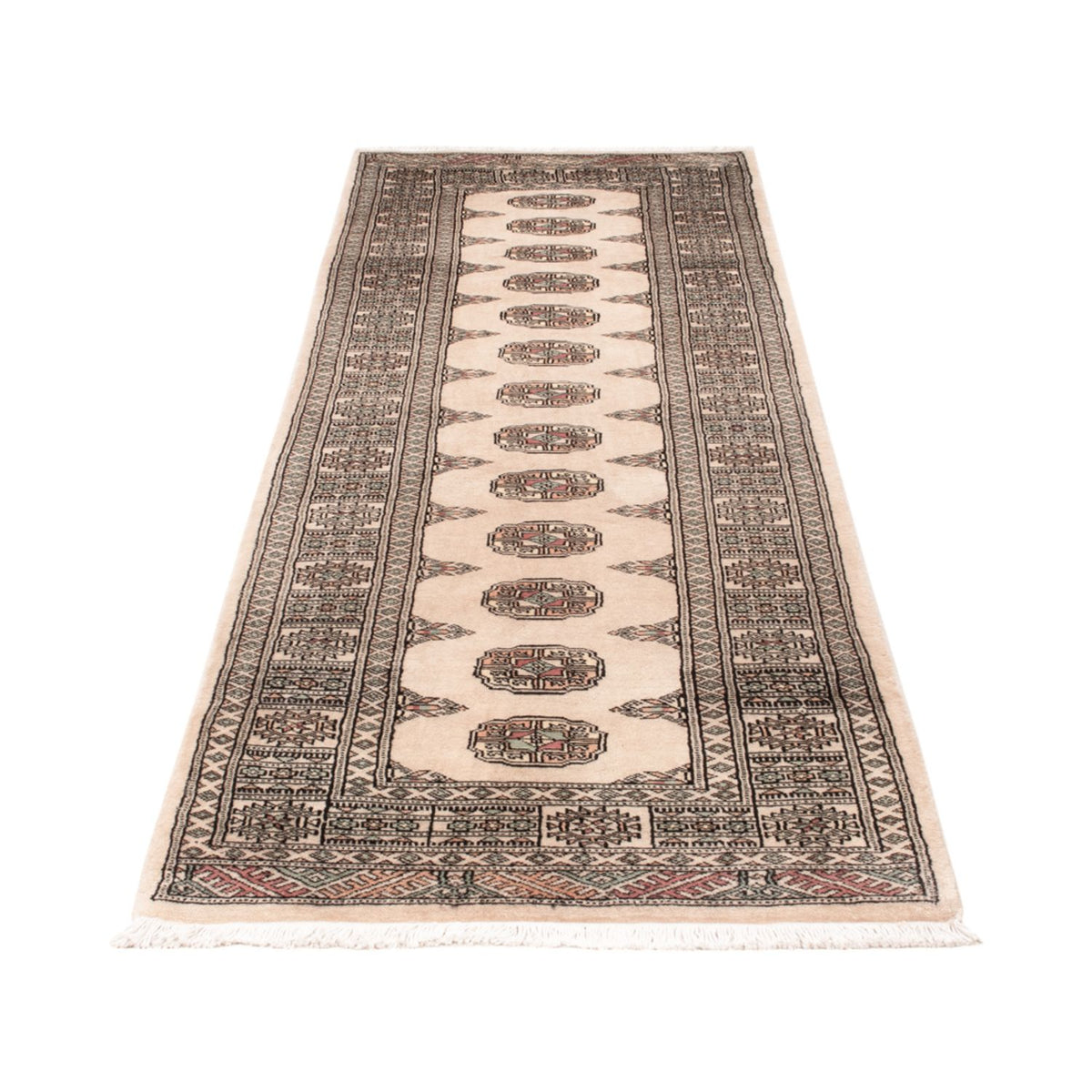 Runner Pakistani Rug - 248 x 77 cm - beige