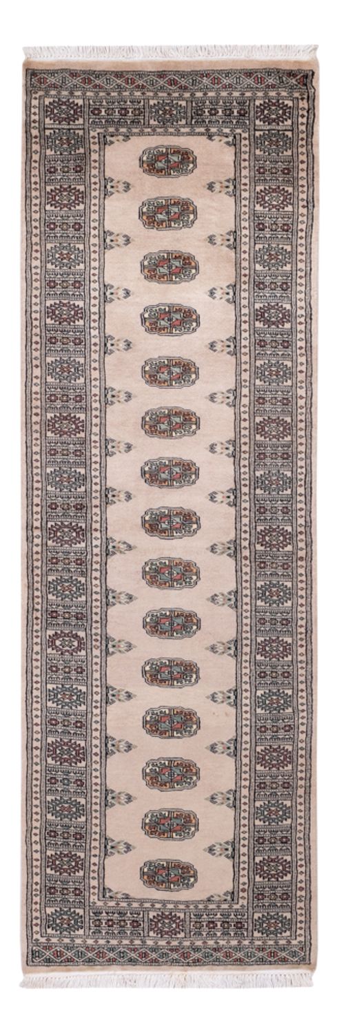 Runner Pakistani Rug - 237 x 77 cm - beige
