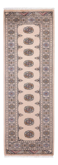 Runner Pakistani Rug - 224 x 79 cm - beige