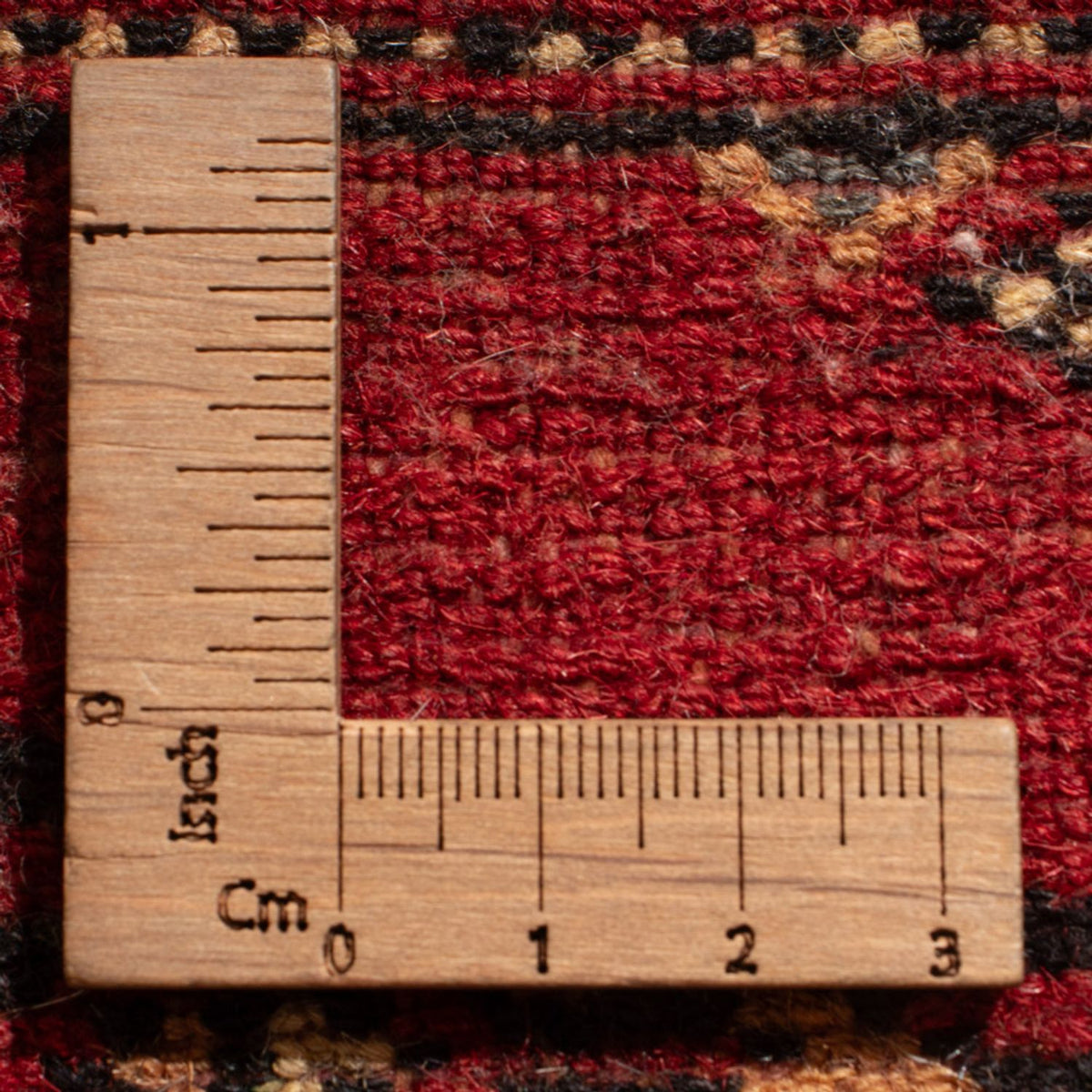 Runner Pakistani Rug - 224 x 80 cm - red