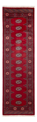 Runner Pakistani Rug - 259 x 80 cm - red