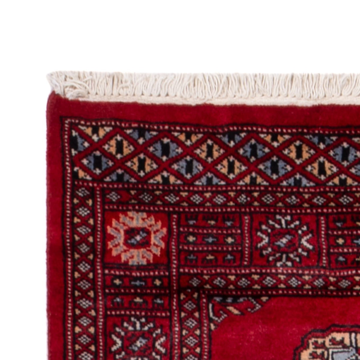 Runner Pakistani Rug - 259 x 80 cm - red
