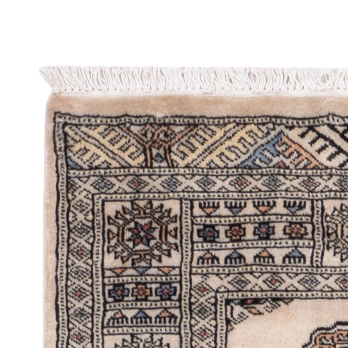 Runner Pakistani Rug - 244 x 77 cm - beige