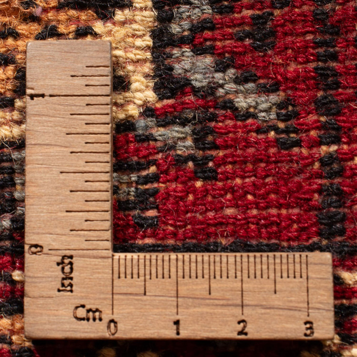 Runner Pakistani Rug - 241 x 77 cm - red