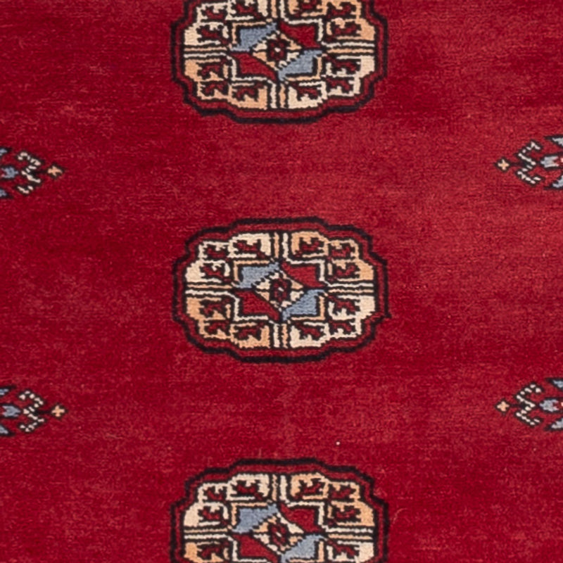 Runner Pakistani Rug - 262 x 77 cm - red