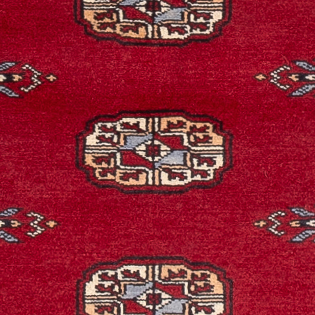 Runner Pakistani Rug - 239 x 79 cm - red