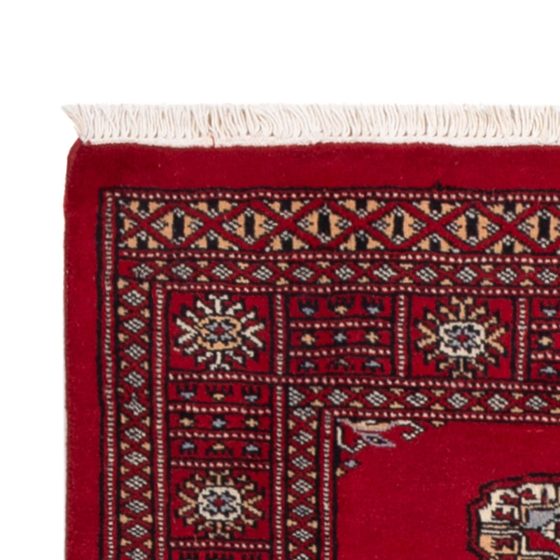 Runner Pakistani Rug - 239 x 79 cm - red