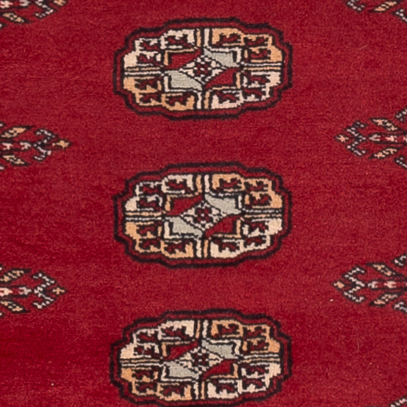 Runner Pakistani Rug - 235 x 79 cm - red