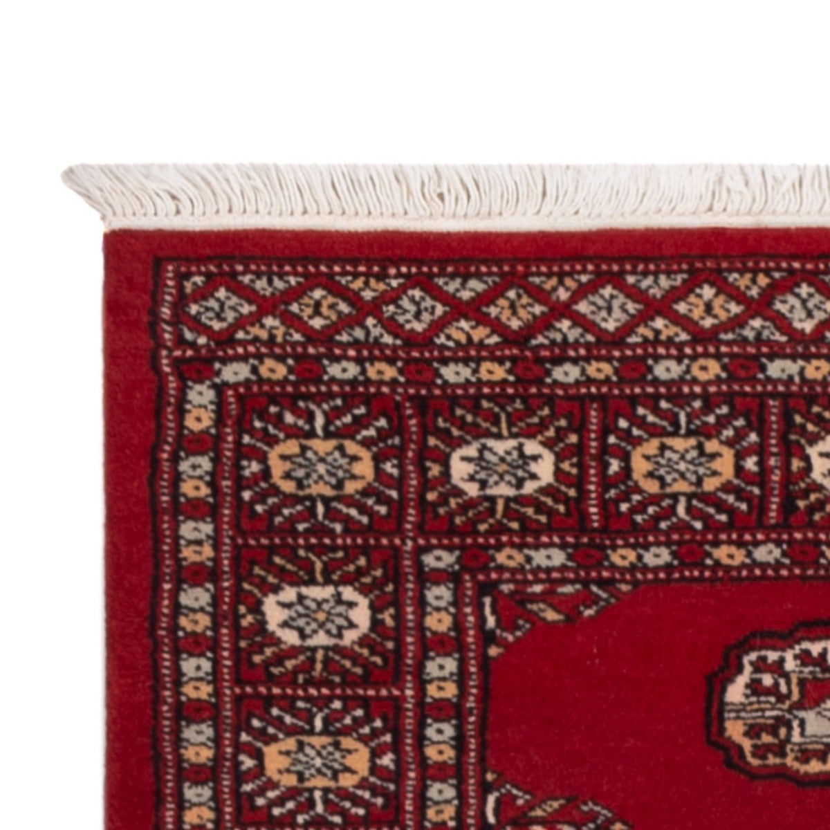 Runner Pakistani Rug - 235 x 79 cm - red