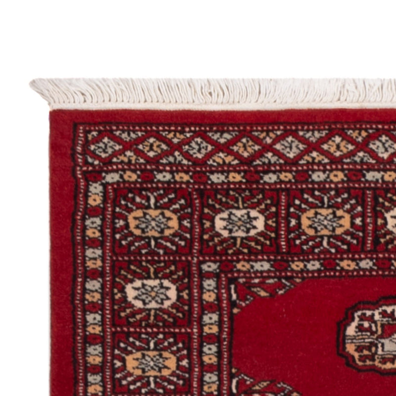 Runner Pakistani Rug - 235 x 79 cm - red