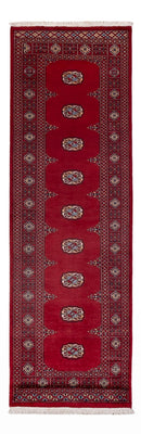 Runner Pakistani Rug - 247 x 77 cm - red