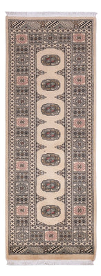 Runner Pakistani Rug - 206 x 77 cm - beige