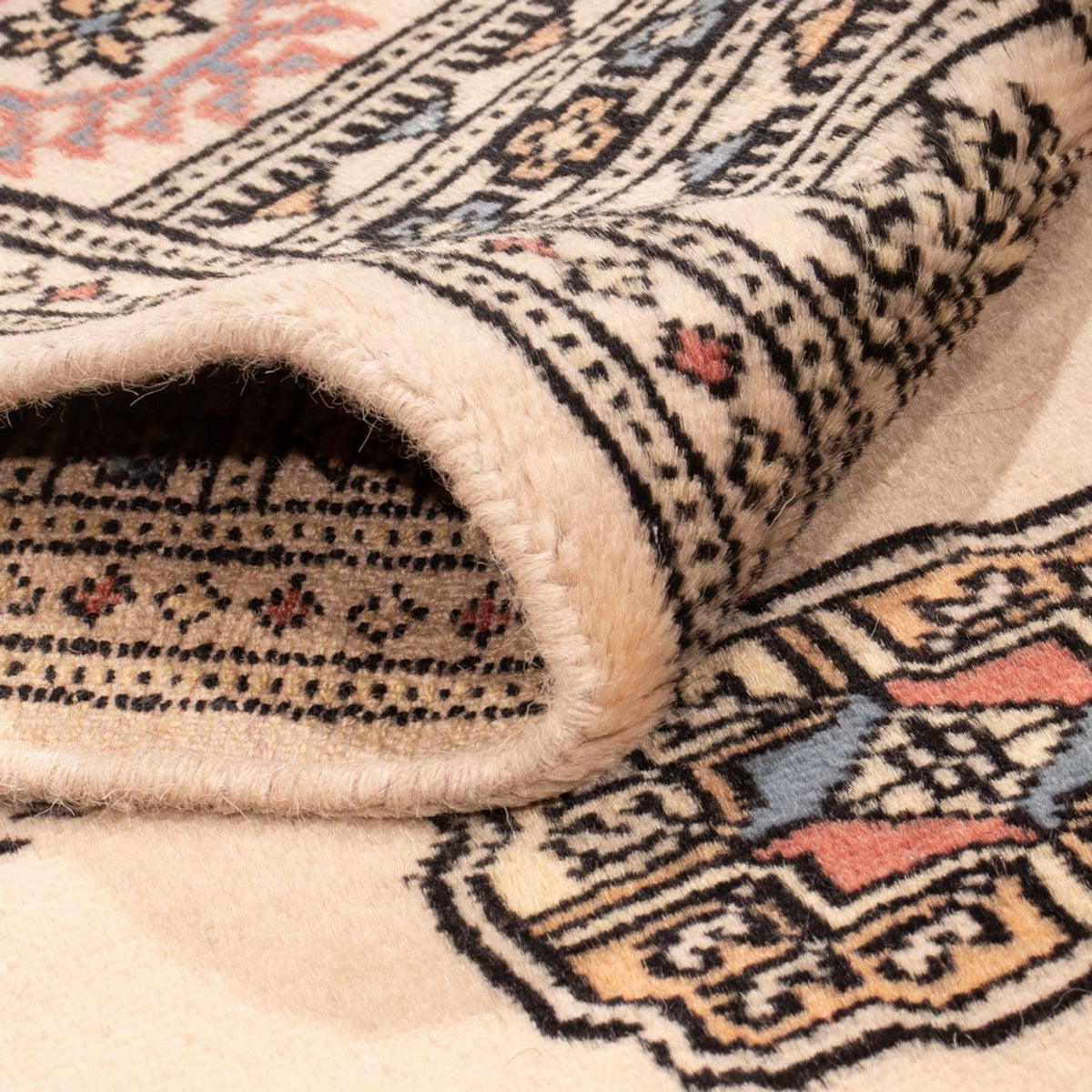 Runner Pakistani Rug - 217 x 76 cm - beige