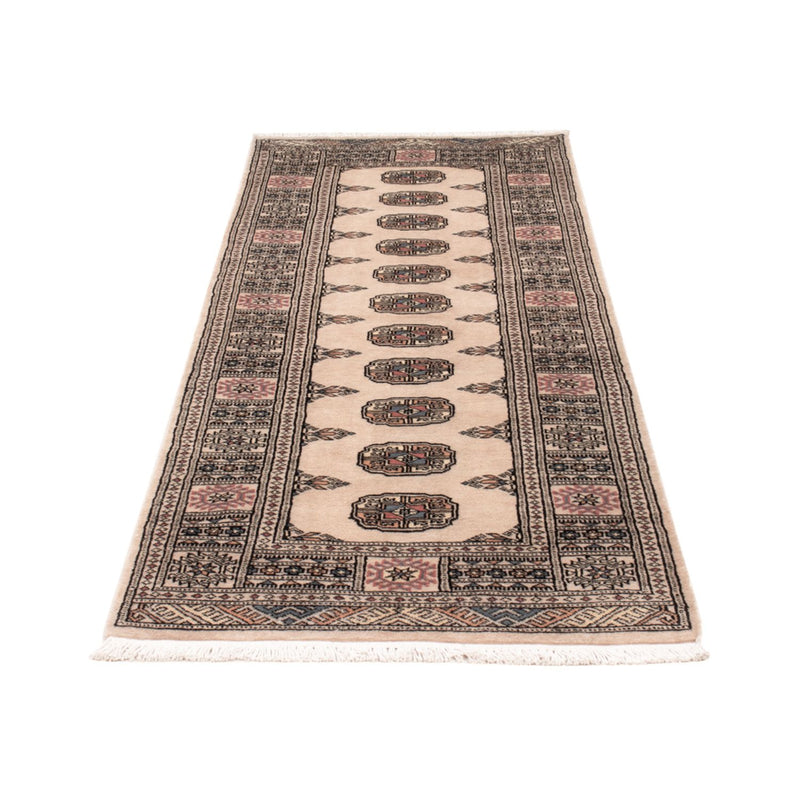 Runner Pakistani Rug - 217 x 76 cm - beige