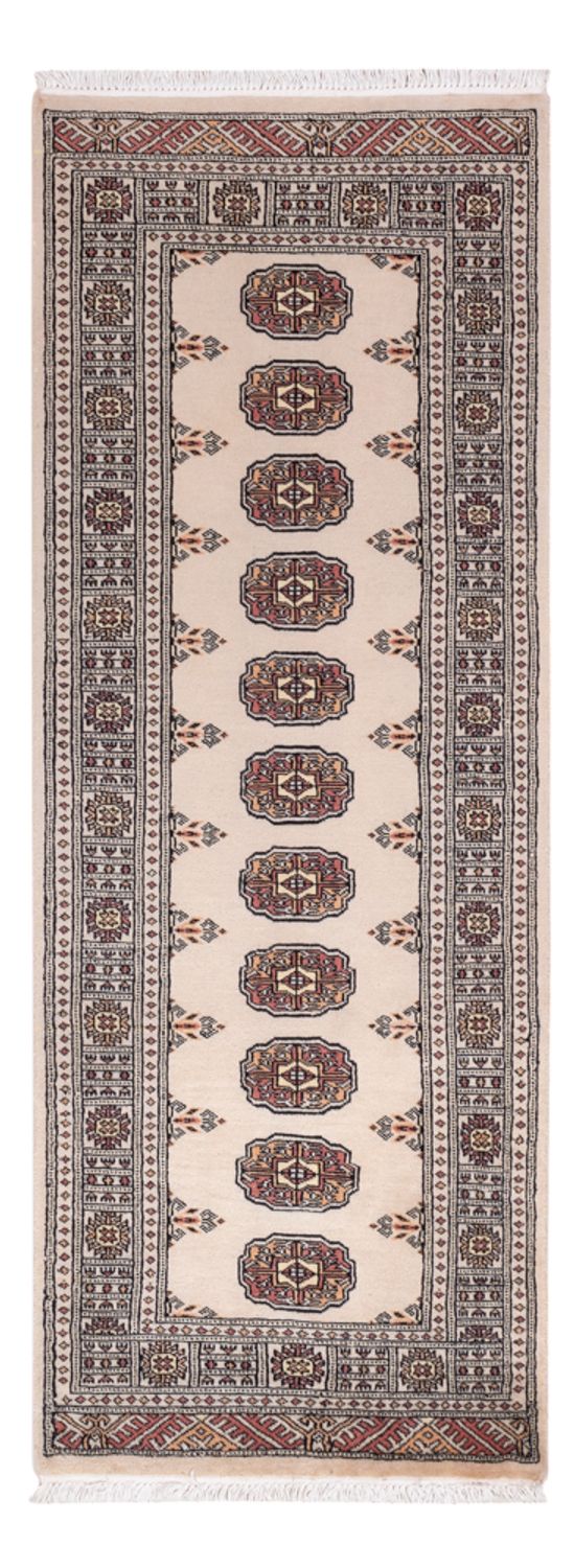 Runner Pakistani Rug - 204 x 75 cm - beige