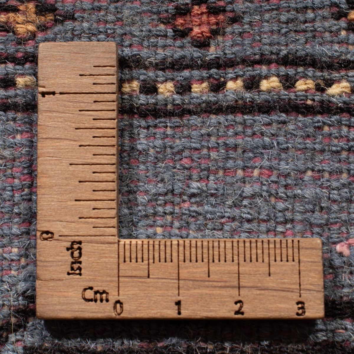 Runner Pakistani Rug - 201 x 77 cm - blue