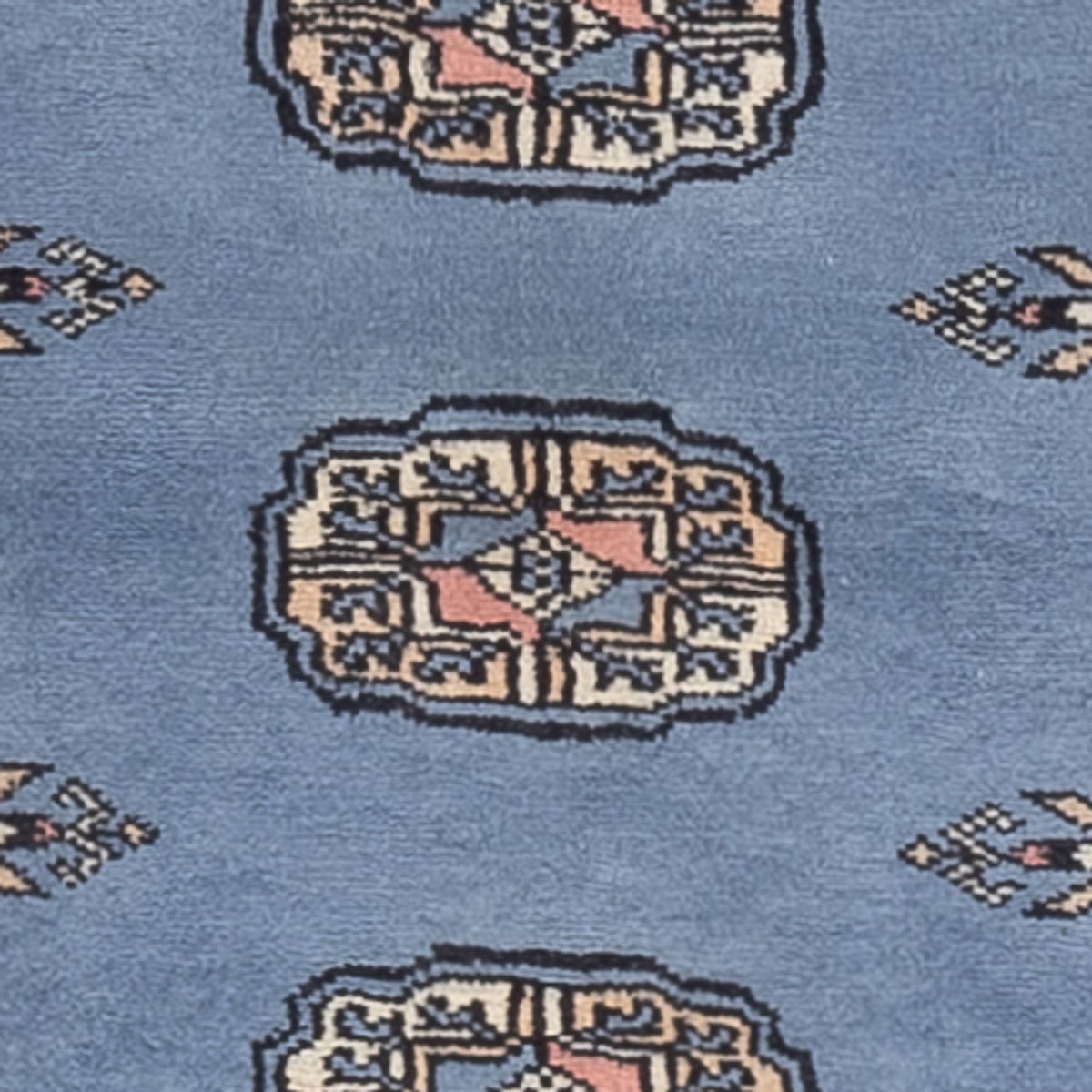 Runner Pakistani Rug - 196 x 77 cm - blue