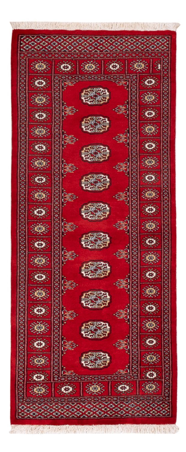 Runner Pakistani Rug - 183 x 78 cm - red