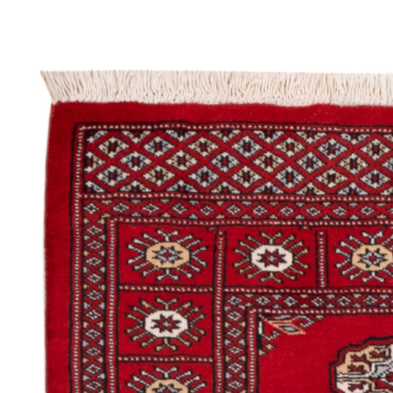 Runner Pakistani Rug - 183 x 78 cm - red