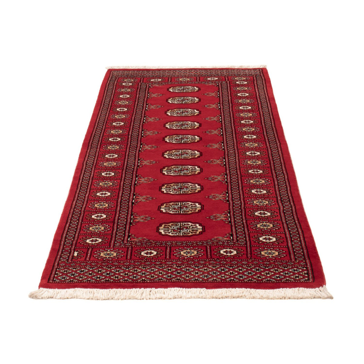 Runner Pakistani Rug - 183 x 78 cm - red