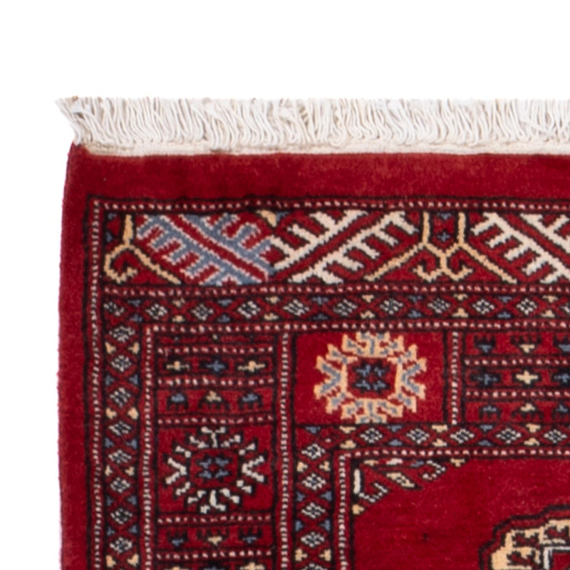 Runner Pakistani Rug - 200 x 79 cm - red