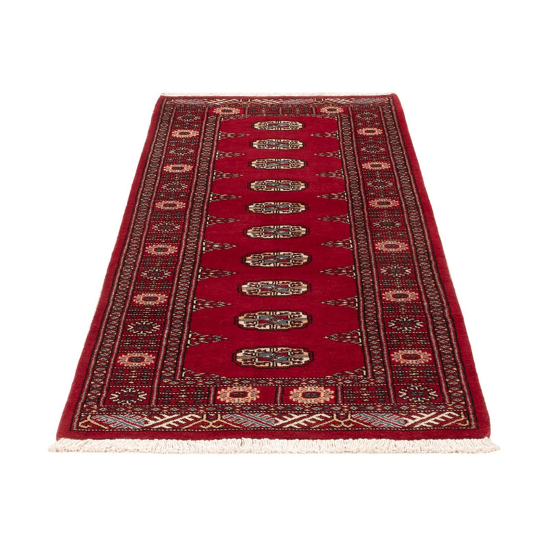 Runner Pakistani Rug - 200 x 79 cm - red