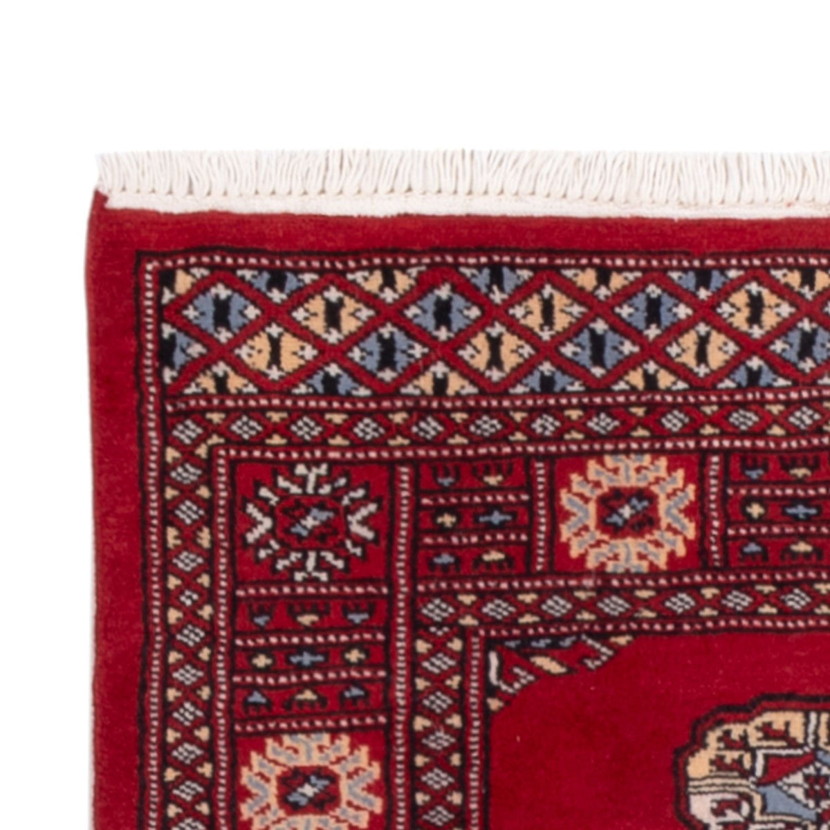 Runner Pakistani Rug - 203 x 80 cm - red