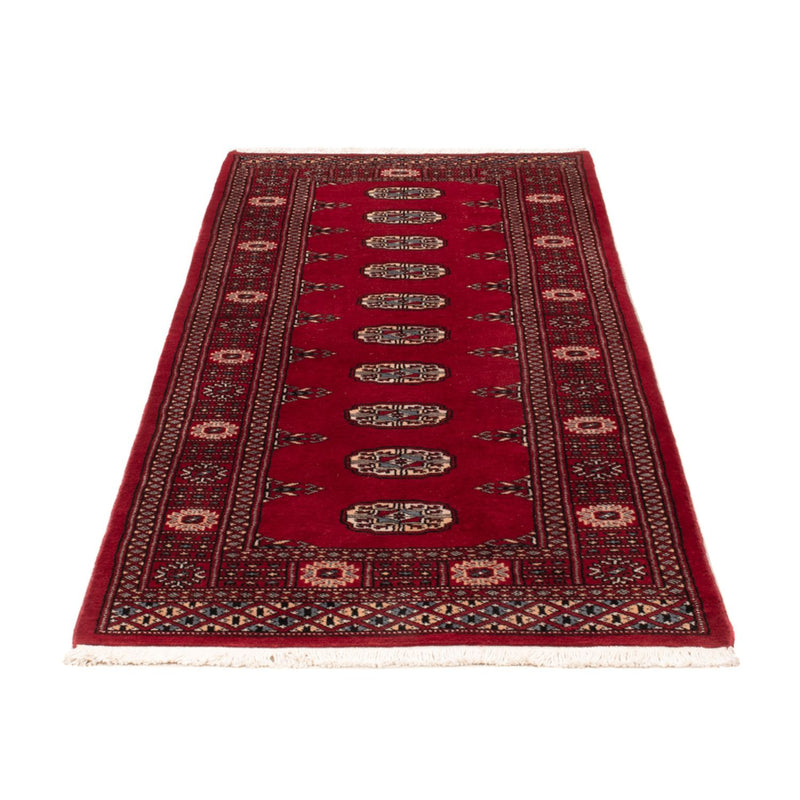 Runner Pakistani Rug - 203 x 80 cm - red