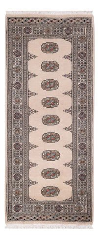 Runner Pakistani Rug - 193 x 77 cm - beige