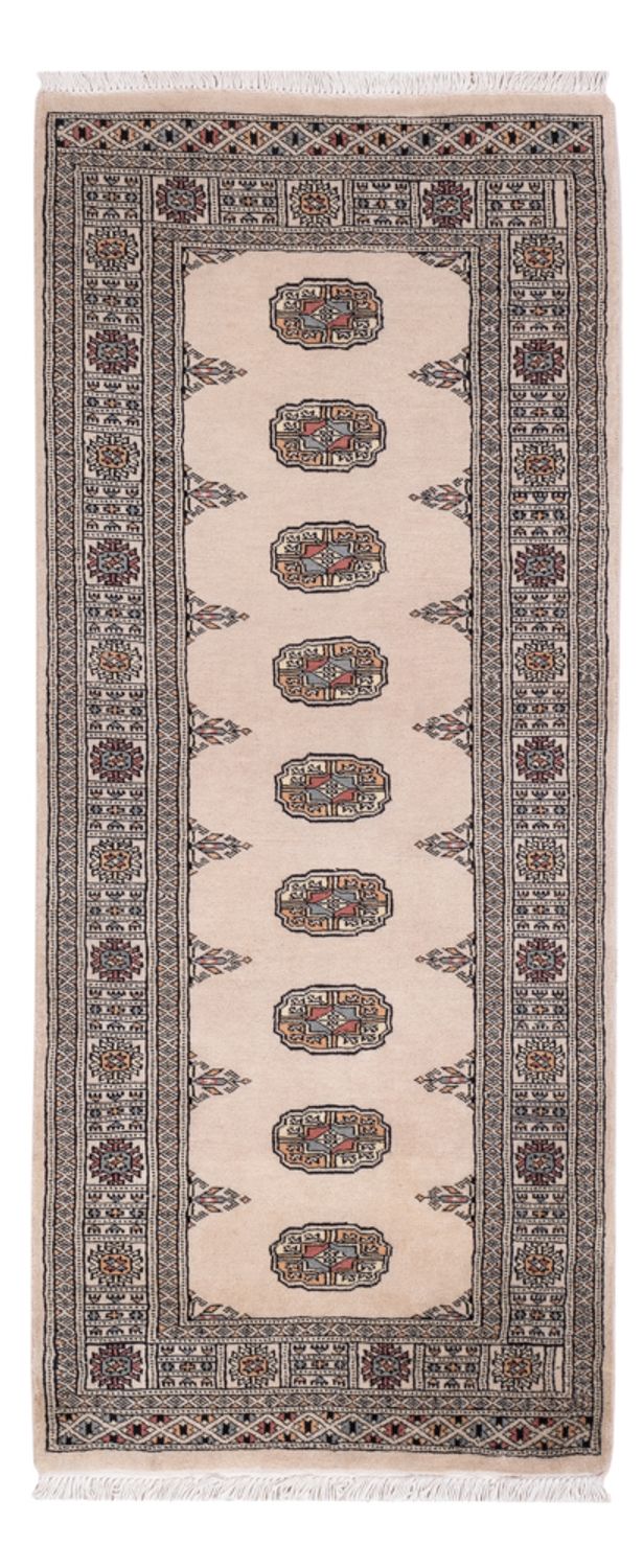 Runner Pakistani Rug - 193 x 77 cm - beige