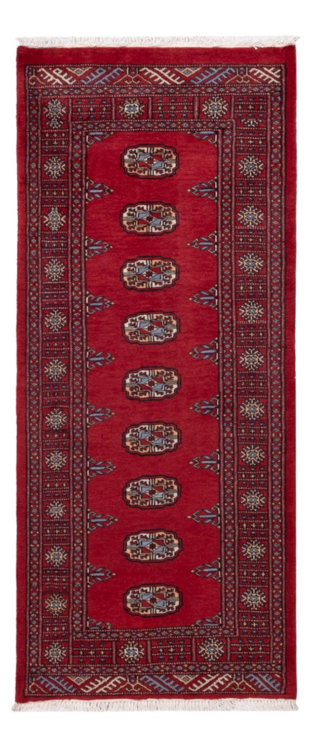 Runner Pakistani Rug - 191 x 80 cm - red