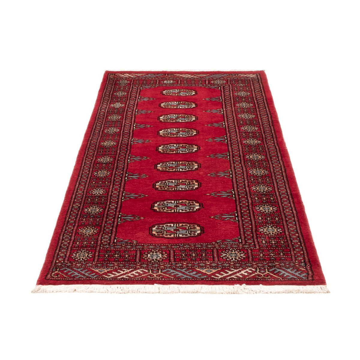 Runner Pakistani Rug - 191 x 80 cm - red