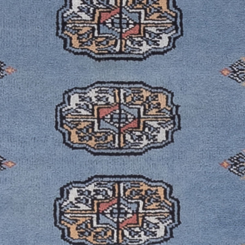 Runner Pakistani Rug - 189 x 75 cm - blue