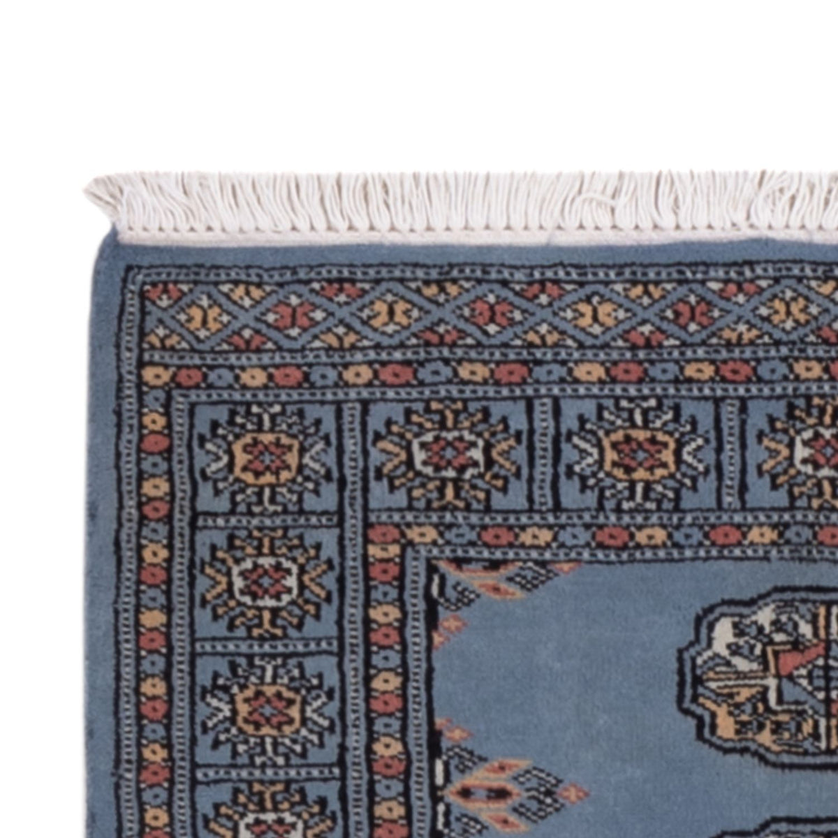 Runner Pakistani Rug - 189 x 75 cm - blue