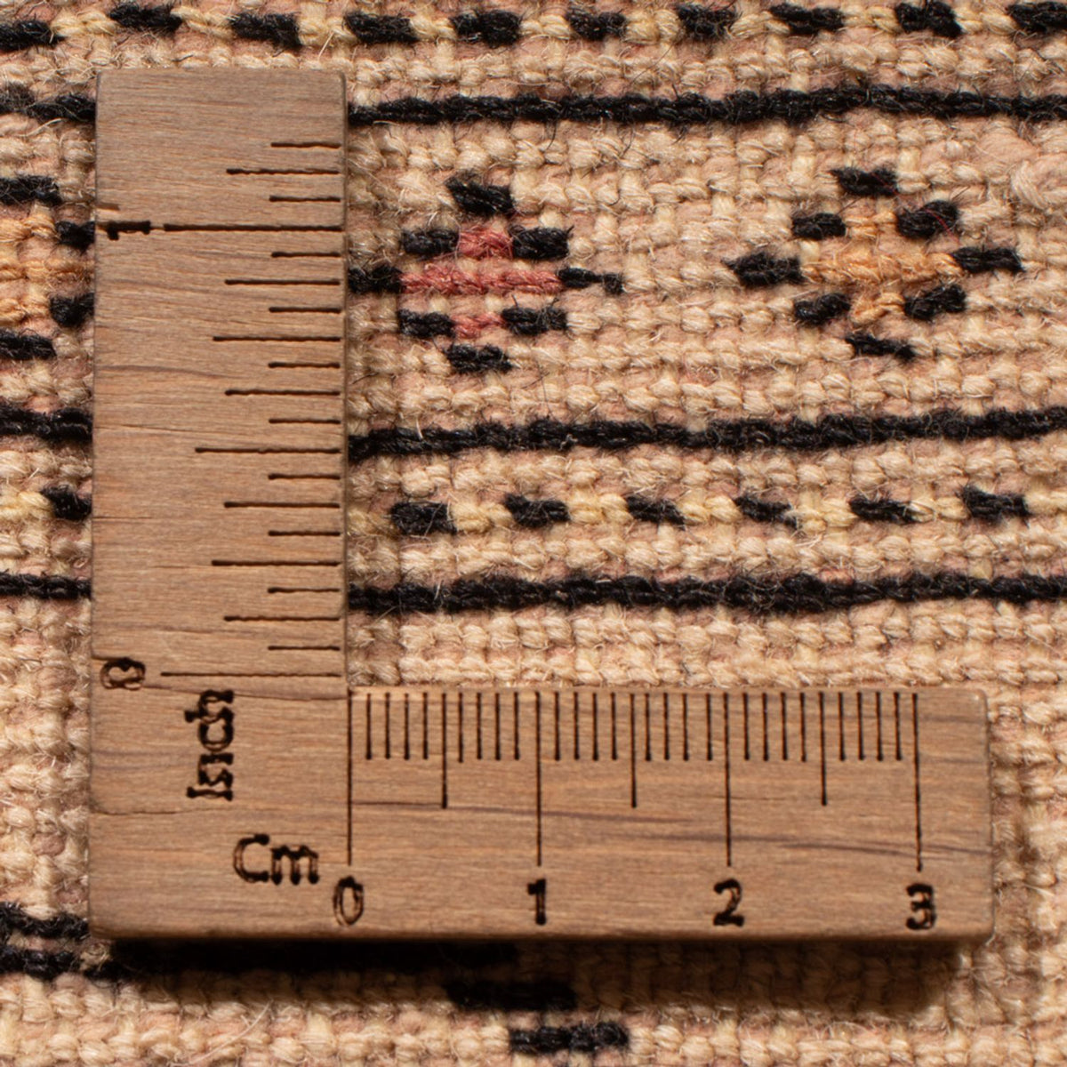 Runner Pakistani Rug - 193 x 79 cm - beige